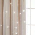 thumbnail image 4 of DBOZE Beige Blackout Curtain, 63” x 103” (2 Panels), 4 of 4
