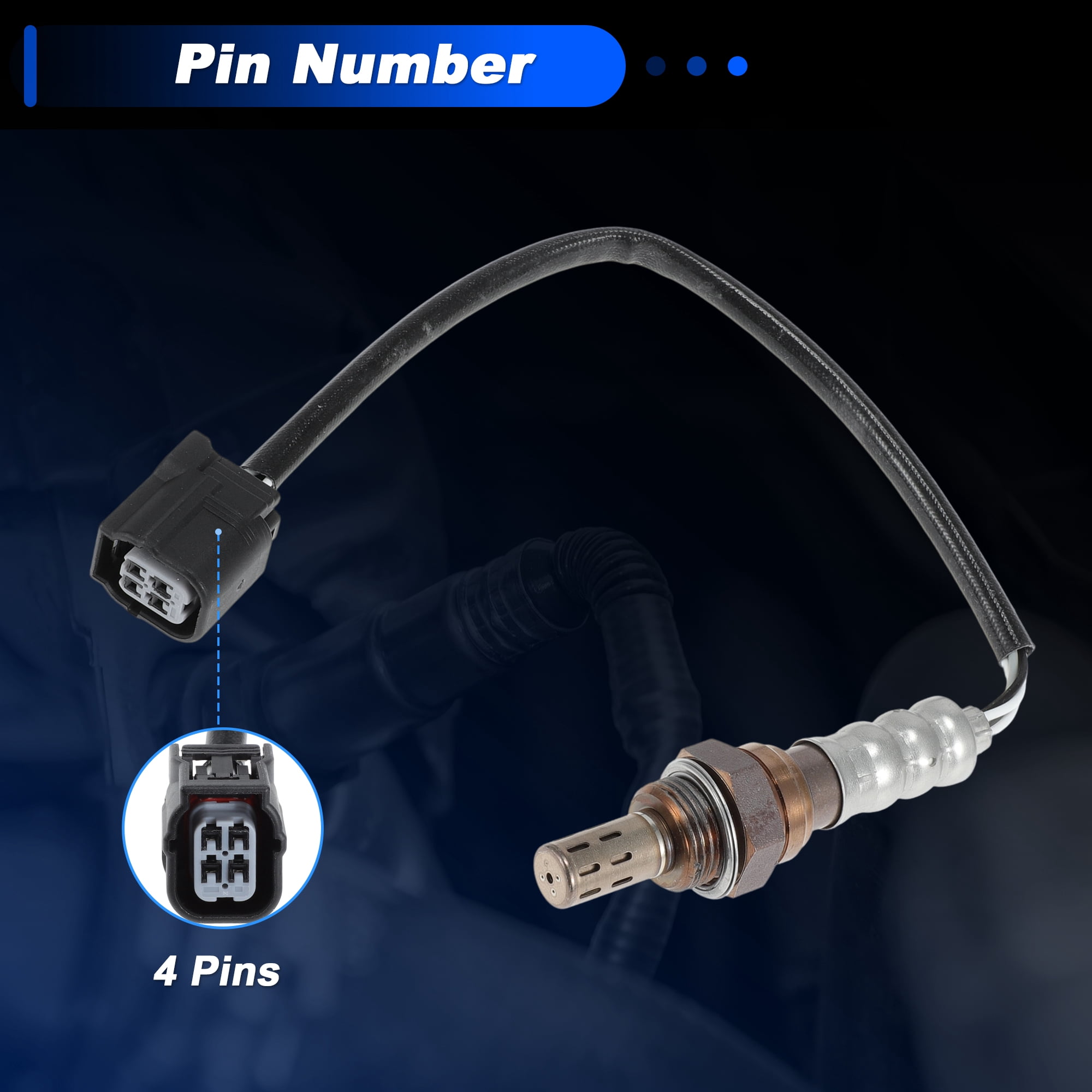 Unique Bargains Downstream Oxygen Sensor for Honda Accord and Civic