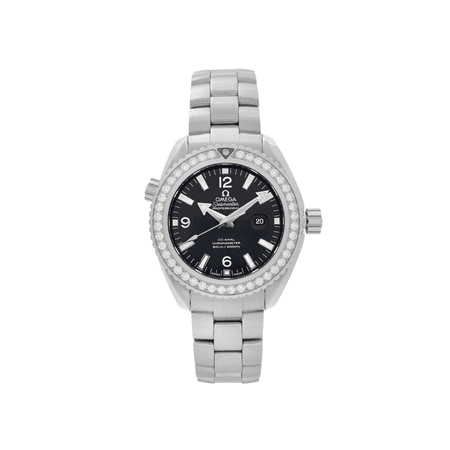 Omega Seamaster Planet Ocean 38mm Steel Diamond Ladies Watch 232.15.38.20.01.001