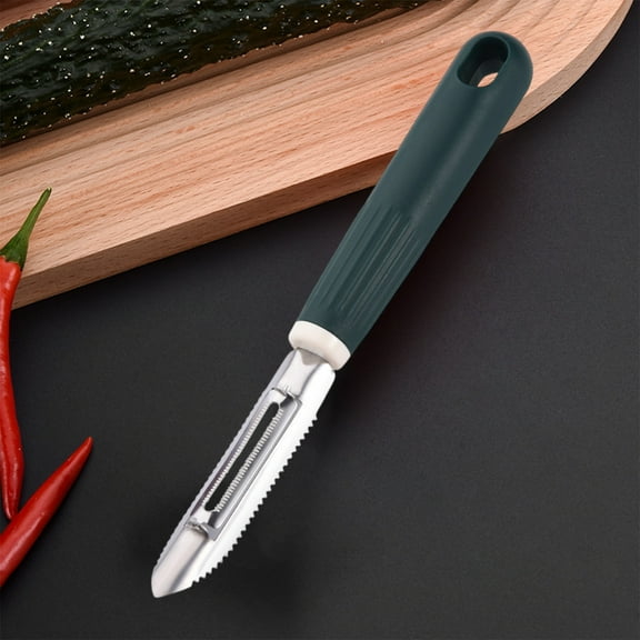 Multifunctional Stainless Steel Peeler - Kitchen Fruit/Vegetable Peeler & Mackerel Scale Remover, Durable Household Food Prep Tool