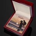 thumbnail image 6 of To My Daughter Dad's Amazing Daughter Alluring Ribbon Necklace Message Card, 6 of 20