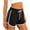 #336-Black, variant on Womens Comfortable Solid Color Casual Shorts with Side Pockets Everyday Wear Sports Bottoms Gifts