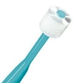 thumbnail image 3 of Brilliant Brosse à Dents pour Enfants, 5 à 9 Ans, Garçons et Filles, à Utiliser Lorsque les Dents d'Adulte Apparaissent, Tête de Brosse Ronde - Poils Micro Doux Qui Nettoient Toute la Bouche, Brosse à Dents à Poils Souples, Ensemble de 3 Brosses, Sarcelle, 3 of 8