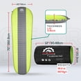 thumbnail image 2 of Gear Doctors® Colchoneta autoinflable para dormir [impermeable] - Colchoneta aislante para dormir - Colchón de aire autoinflable para acampar y mochileros - Colchón de espuma viscoelástica para acampa, 2 of 5