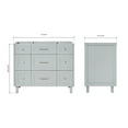thumbnail image 2 of Ariel Monroe 42 Inch Single Sink Base Cabinet In Grey, 2 of 7