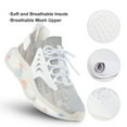 thumbnail image 3 of Abstract Grey Art Walking Shoes for Men Woman Lightweight Tennis Fashion Elastic Sports Shoes Cushion Basketball Shoes, 3 of 7