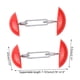 thumbnail image 2 of Mini tensores de zapatos para mujer | Tensores ajustables de tacón alto y cuero | Tensores para la puntera y el talón para juanetes y mayor comodidad | Incluye 1 par de tensores, 2 of 2