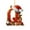 Q, variant on Moocorvic Acrylic Christmas 26 Initial Letter Ornaments, Xmas Decorations Pendant Hanging DIY Craft Ornaments(I)