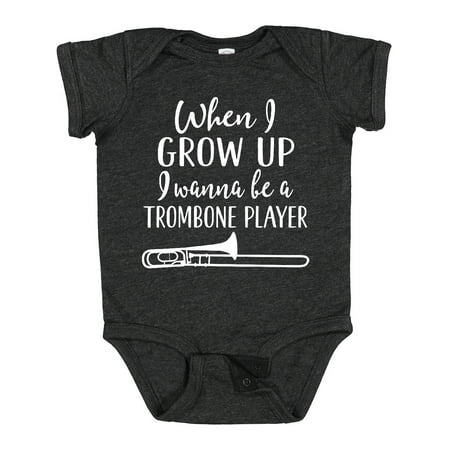 

Inktastic Future Trombone Player Music Gift Gift Baby Boy or Baby Girl Bodysuit