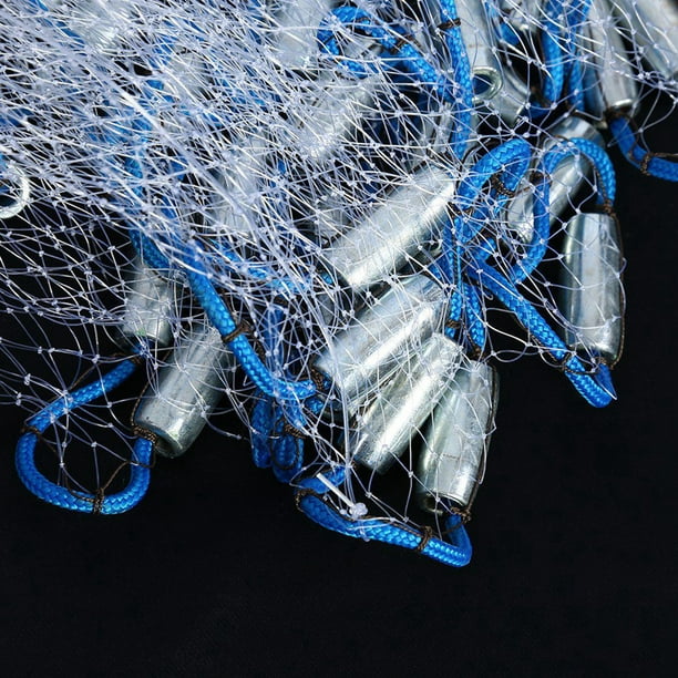 Fishing Net,2.4m Outdoor Nylon Monofilament Fishing Accessories Nylon Fishing  Net Highly Versatile 