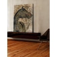 thumbnail image 3 of "Mustang" Painting Print on Wrapped Canvas, 3 of 7