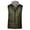 OLIVE, variant on Rectangle Quilted Eco-Mimic-Down Reversible Knit Fleece Vest