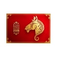 thumbnail image 1 of TIELUTT 2026 Year Door Mat Horse Year Velvet Entrance Rug Non Welcome Mat for Home Entryway Front Bed Throw Blankets Couch Blankets 8by10 Area Rugs Thick Blankets Textu Soft Throw Blanket, 1 of 5