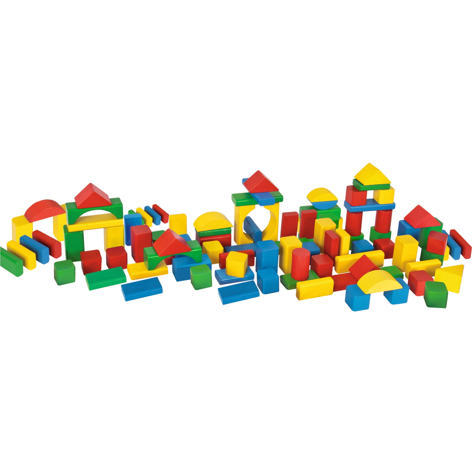Heros 100Piece Color Wooden Blocks