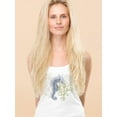 thumbnail image 2 of Coastal Ephemera Iv Racerback Tank Women -Victoria Barnes Designs, Female Large, 2 of 4