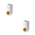 thumbnail image 1 of Matsuzay Dispensador de de Dispensador de de Soporte para exprimidor Estantería Blanco amarillo 2Conjunto, 1 of 6