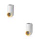 thumbnail image 4 of Injueey Dispensador de de Soporte para dispensador de de Suministros para estanterías Blanco amarillo 2Conjunto, 4 of 6