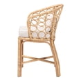 thumbnail image 3 of bali & pari Prisca Natural Rattan Counter Stool with Bubble Frame, 3 of 9