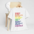 thumbnail image 6 of Rainbow Quote Gay Pride Shirt, Love is Love and Equality Shirt ID-0520-WPH3, 6 of 11
