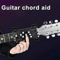 thumbnail image 4 of Guitar Aid Chords Trainer, Guitar Chord Presser, Guitar Starter Learning Tool, Chord Learning System, Guitar Chord Artifact, Guitar Learning Aid Tool Accessories for Beginners Friends Gifts(Black,1pcs, 4 of 8