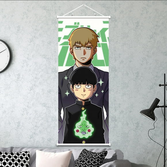 Póster decorativo de pared Mobs Psychos 100 Mobus Saikos Hyakus