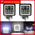 Fog Lamp Square Or Round Headlight for Auto Motor Vehicles And Electric
