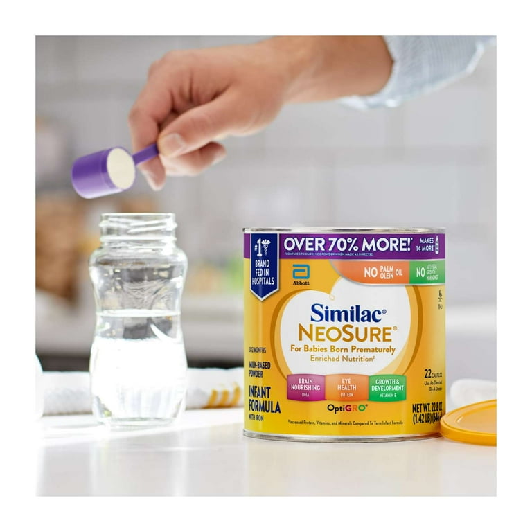 Similac NeoSure Premature Post-Discharge Baby Formula Powder,