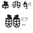 thumbnail image 6 of Wzmzjy Motor Foot Pegs Set Foot Pedals Rests AntiSlip Assembly Wide Footpegs for Tenere Black, 6 of 9
