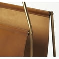 thumbnail image 2 of Butler Specialty Rupert Leather Magazine Basket In Brown, 2 of 6