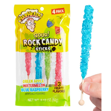 Warheads Sour Rock Candy Sticks