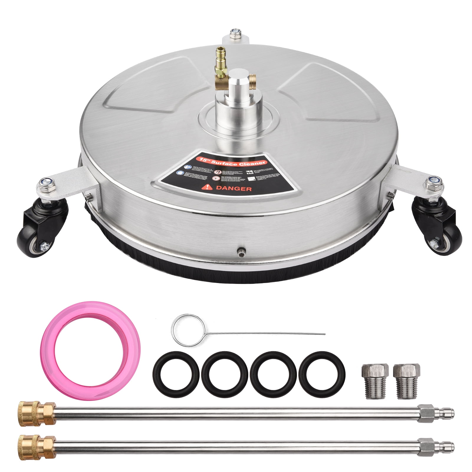 38cm/ 15inch Pressure Washer Surface Cleaner Stainless Steel Housing