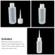 thumbnail image 4 of 8pcs recargable botella de plástico vacío botella de biberón de 50 ml de boca puntual, 4 of 6