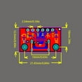 thumbnail image 5 of BQBQERT 10Pcs USB Type C Connectors Board USB3.1 16P to 2.54 Basic Female Connectors Board Adapters Electronic, 5 of 8