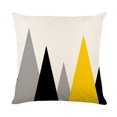 thumbnail image 5 of Juego de 4 fundas de cojín de 45x45 cm, funda de almohada suave decorativa con diseño geométrico Simple para el hogar, la sala de estar, el dormitorio y el sofá TUNC  Sencillez, 5 of 5