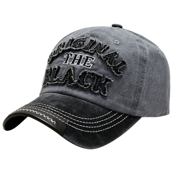 Yanyanz Womens Baseball Caps, Male Female Baseball Cap Retro Men Women Baseball Cap Unisex Hat, Baseball Caps Dark Gray One Size