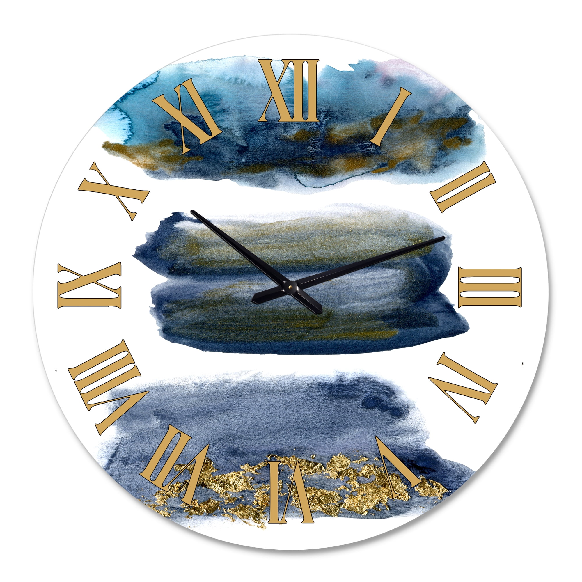 Designart 1 in Quartz Modern/Contemporary Wall Clock