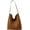 Brown, variant on Women’s Suede Hobo Handbags Winter Autumn Trendy Shoulder Bag Purse Slouchy Work Travel Suede Tote Bag
