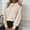 Beige, variant on POROPL White Sweaters for Women Long Sleeve Crew Neck Boat Neck Sweater Oversized Pullover Size S-XL