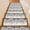 Gray, variant on Teal Teal Eucalyptus Leaf Stair Treads Non Slip for Steps Floral Botanical Spring Summer 4 Pcs Reusable Adhesive Stair Runner Mats for Dogs Elders Carpet Treads Rugs for Staircase 8x30 In