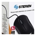 thumbnail image 3 of Mouse Óptico Alámbrico Steren con Conector USB, 3 of 4