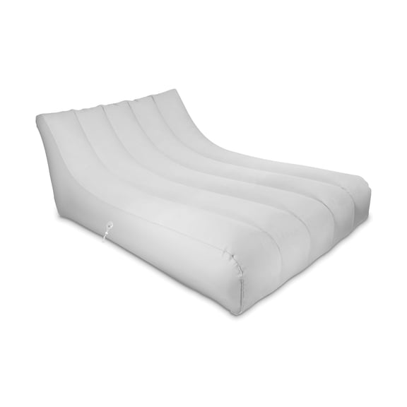 Swimline Cloud Oxford Fabric Inflatable Swimming Pool XL Chaise Lounger - 73" - Beige
