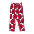 thumbnail image 6 of Uemuo Tulips Flowers Pattern Women's Wide Leg Palazzo Lounge Pants with Pockets Light Weight Loose Comfy Casual Pajama Pants-Small, 6 of 9