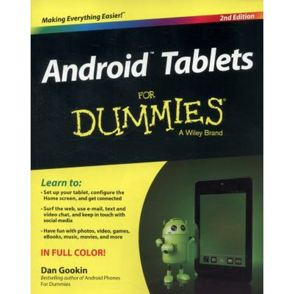 Pre-Owned Android Tablets For Dummies (For Dummies Series) (Paperback) 1118874013 9781118874011