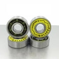thumbnail image 3 of 16Pcs Skateboard Bearings ABEC 9 Precision with Storage Box Organizers for Longboard, Mini Cruisers, Scooter, Roller Skates, Inline Wheels Yellow, 3 of 7
