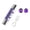 Purple, variant on Long Lasting LED Flashlight Aluminum Shell Detection Torch for Nighttime
