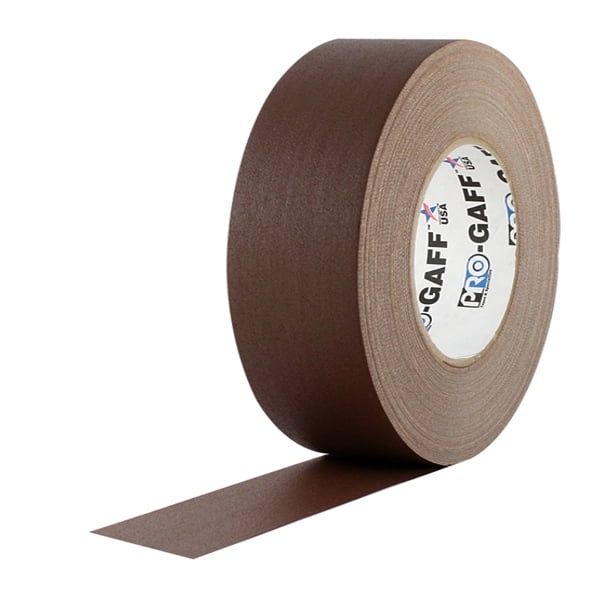 Pro Gaff Brown Gaffers Tape 3" X 55 Yard Roll (Pack Of 16)