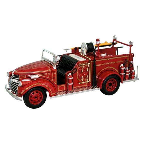 1941 GMC Fire Truck Dearboro Fire Dept., Red - Signature Models 32348 - 1/32 Scale Diecast Model Toy Car