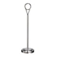 thumbnail image 1 of jifeng Support de Numéro de Table en Acier Inoxydable pour Hôtel Doré Argenté 25cm, 1 of 8