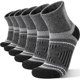 thumbnail image 1 of Calcetines de Senderismo EBMORE de Lana Merino con Compresión para Invierno, 6 Pares, 1 of 7