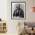 thumbnail image 3 of Historic Framed Print, [Frederick Douglass, head-and-shoulders portrait, facing right], 17-7/8" x 21-7/8", 3 of 9